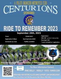 Ride to Remember 2023