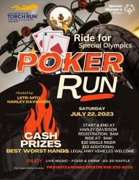 Special Olympics Poker Run