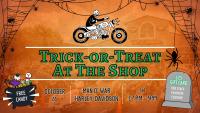 Trick or Treat At The Shop