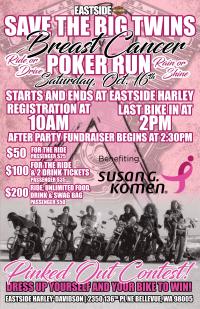 Save the Big Twins - Breast Cancer Awareness Poker Run