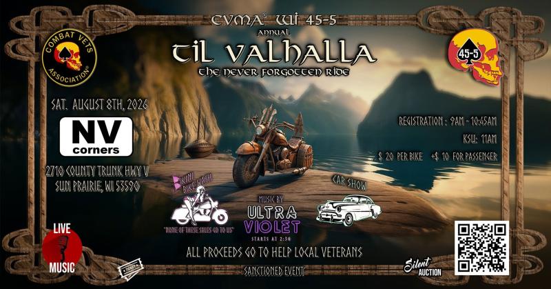Til Valhalla Memorial Motorcycle Ride 2026