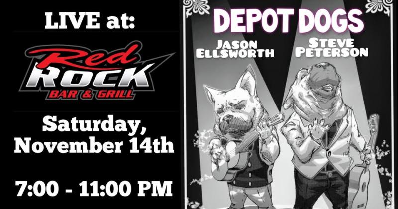 Depot Dogs LIVE at Red Rock Bar & Grill
