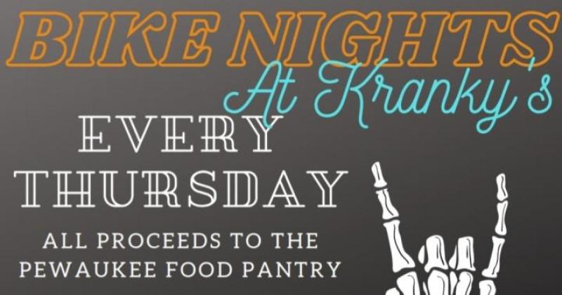 Thursday Night Bike Night for the Pewaukee Food Pantry