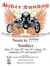 Biker Sunday Altus Arkansas