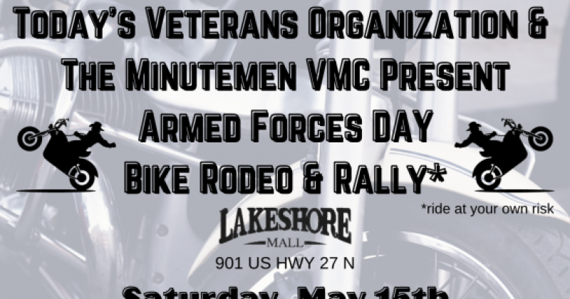 The Armed Forces Day Bike Rodeo & Rally