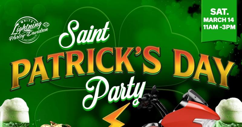 St. Patrick's Day Party at White Lightning Harley-Davidson