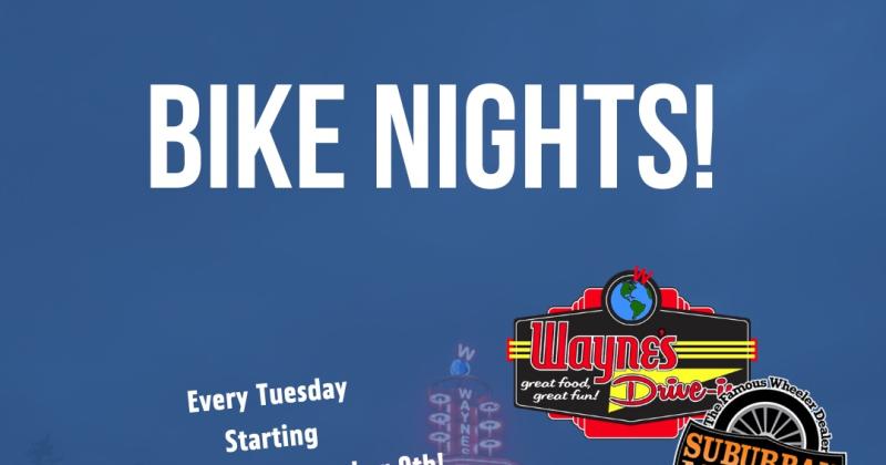 Bike Nights at Wayne's Drive In