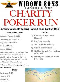 Widows Sons Overseers Chapter Poker Run