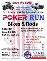 3rd Annual Fresno VAREP Poker Run