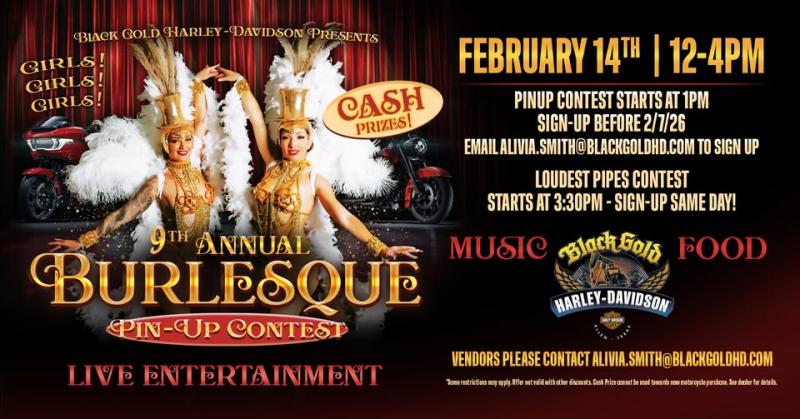 Black Gold H-D 9th Annual Burlesque Pin-Up Contest