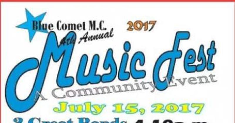 Blue Comet M.C. 4th Annual Music Fest