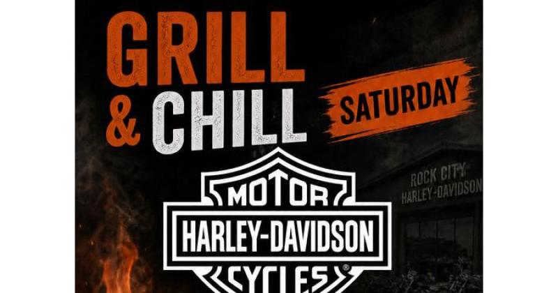 Grill and Chill Saturdays at Rock City Harley-Davidson
