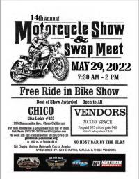 14th annual Chico MC swap and show