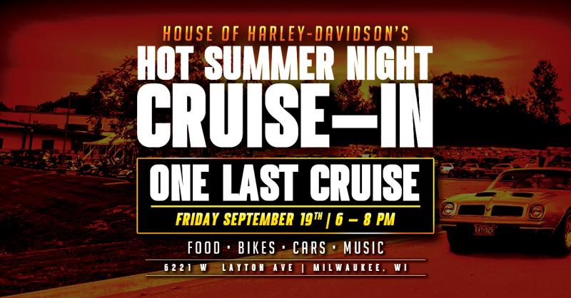 Hot Summer Night Cruise-In: One Last Cruise