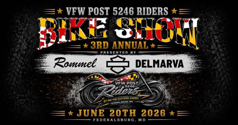 VFW POST 5246 Rider's 3rd Annual Bike Show