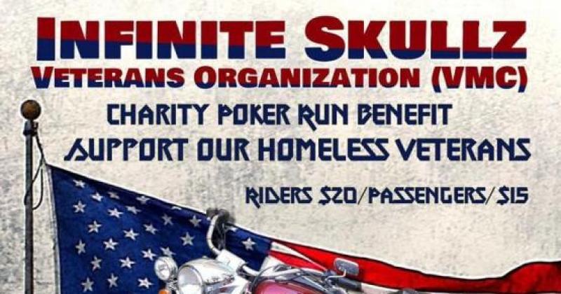 Charity Poker run to support our Homeless Vets 