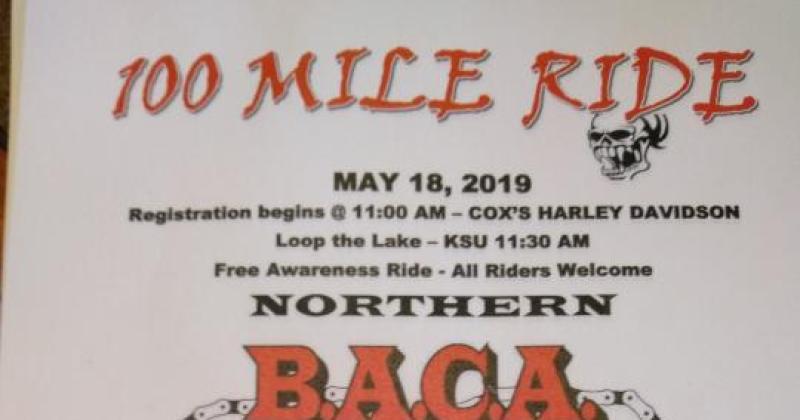 BACA Free ride for child abuse awareness
