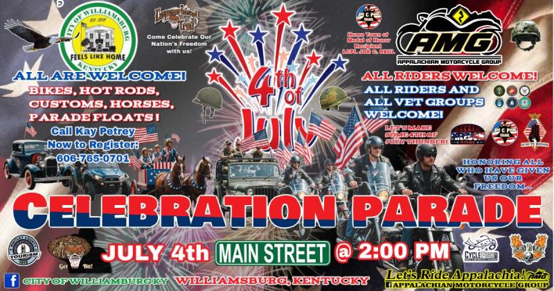 AMG Third Annual 4th of July Celebration Parade 2026!