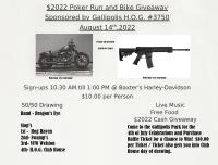 Gallipolis, Ohio H.O.G. #3750 2022 Poker Run