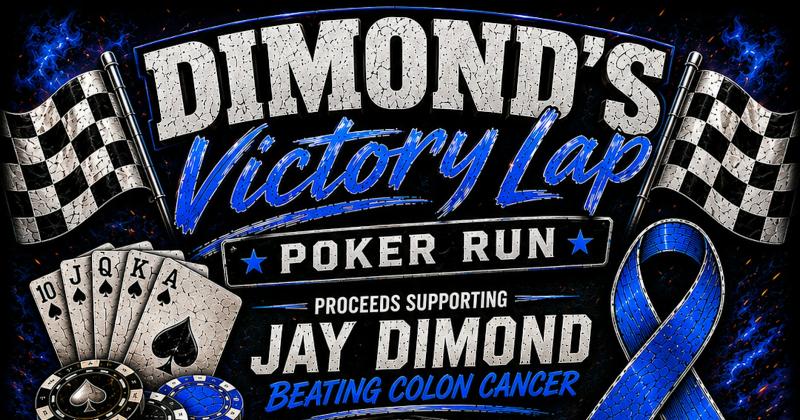 Dimond's Victory Lap Poker Run and Fundraiser