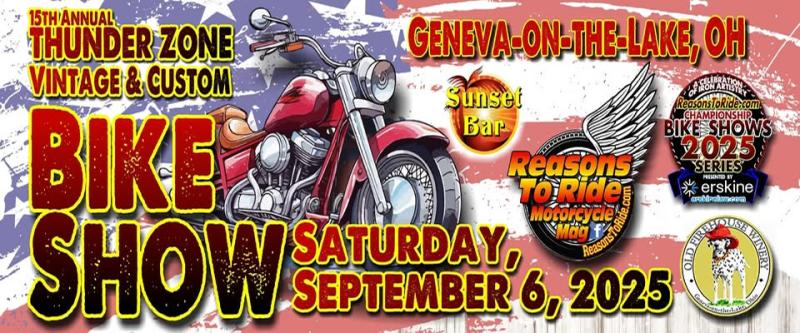 Geneva-on-the-Lake Thunder Zone Bike Show