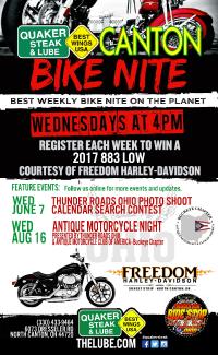 Antique Bike Night At Quaker Steak & Lube Bike Night