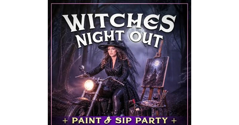 Witches Night Out Paint & Sip Party