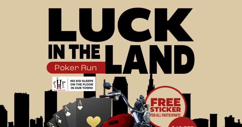 Luck in the Land Motorcycle Poker Run