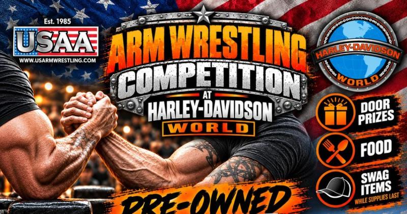 Arm Wrestling Competition at Harley-Davidson World
