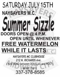 Naysayers M.C. Summer Sizzle