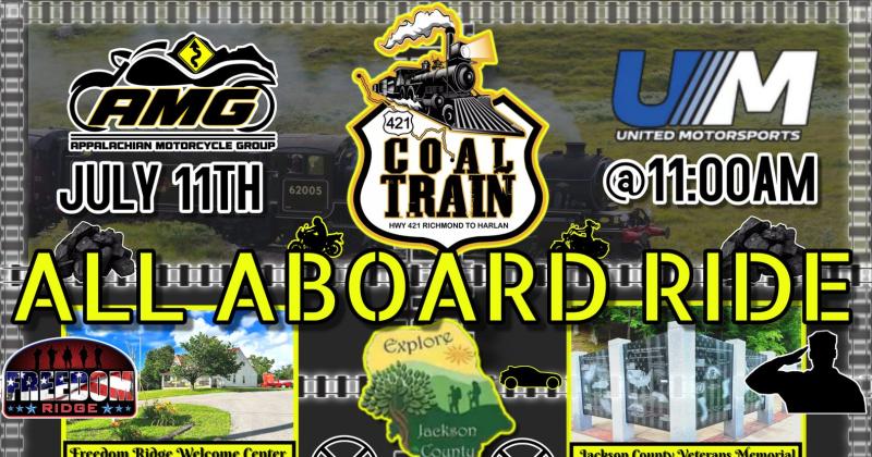 AMG  "All Aboard" Ride on Coal Train 421! South to Harlan!