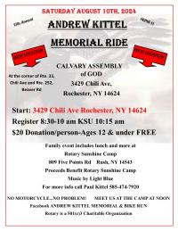 13th Annual Andrew Kittel Memorial Ride