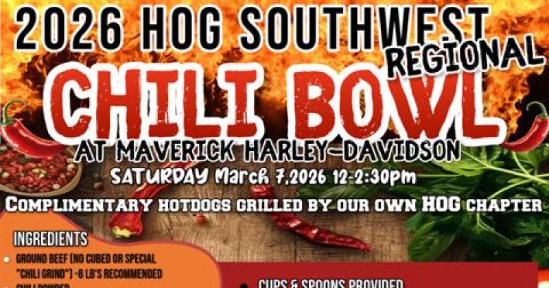 2026 Southwest Regional HOG Chili Cookoff