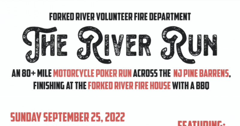 Forked River Fire Department "The River Run" Motorcycle Poker Run