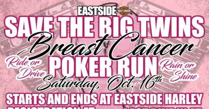 Save the Big Twins - Breast Cancer Awareness Poker Run