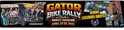 Gator Bike Rally during Leesburg Bikefest