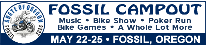 ABATE of Oregon Fossil Campout 