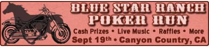 Blue Star Ranch Motorcycle Poker Ride
