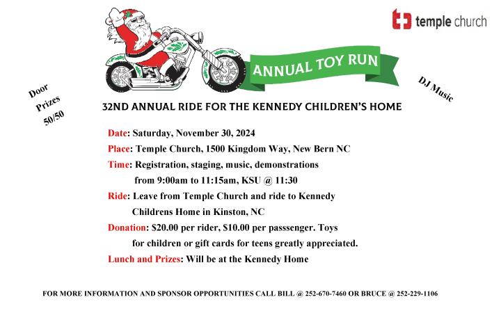 Kennedy Home Toy Run