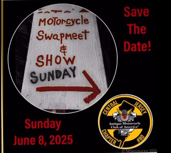 AMCA Central Jersey Chapter Swap Meet &  Bike Show 