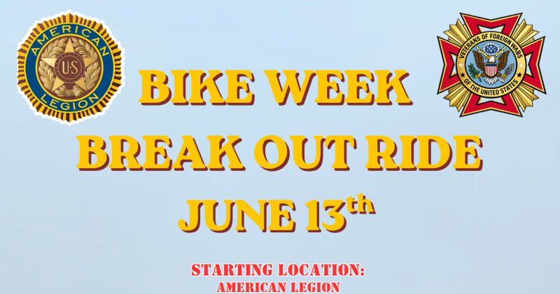 LACONIA BIKE WEEK BREAK OUT RIDE