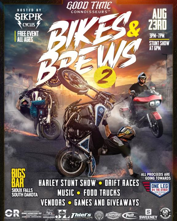 Bikes & Brews 2 Motorcycle Event & Stunt Show
